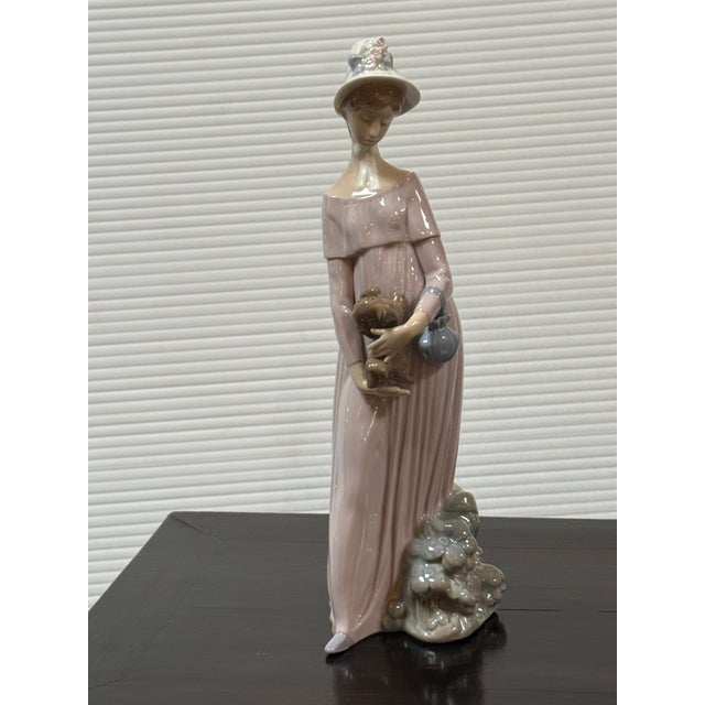 1980s Jose Roig for Lladró My Little Pet Porcelain Figurine, Signed For Sale - Image 5 of 12