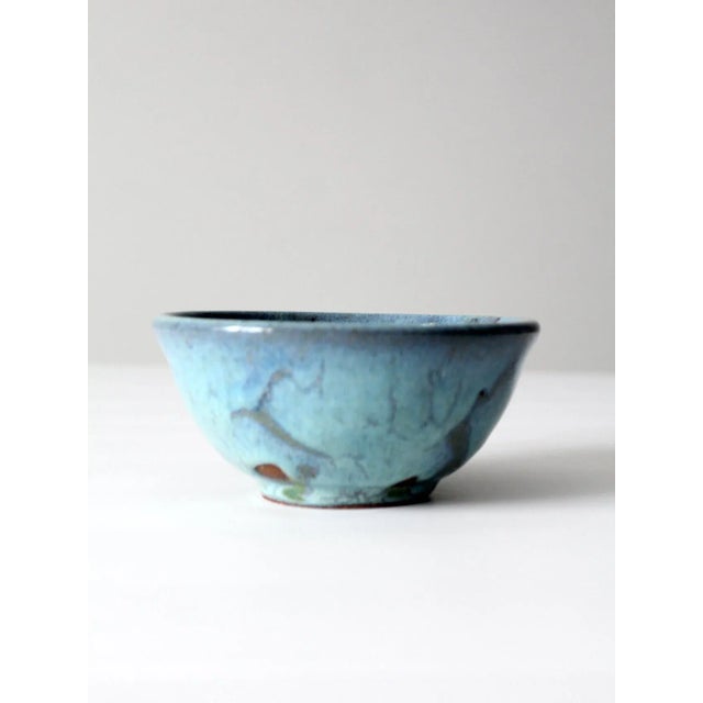 Contemporary Vintage Studio Pottery Bowl For Sale - Image 3 of 11
