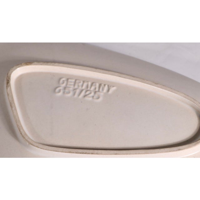 Raymor Mid Century Ethno Pottery Bowl Made in Germany by Jasba C. 1960's For Sale - Image 4 of 9