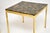 Vintage Swedish Brass and Stone Side Tables, 1970, Set of 2 For Sale - Image 12 of 13