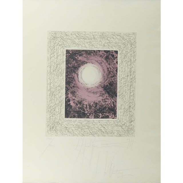 Jacques Deffontaine, Coucher de soleil de l'Apocalypse, Lithograph For Sale - Image 8 of 8