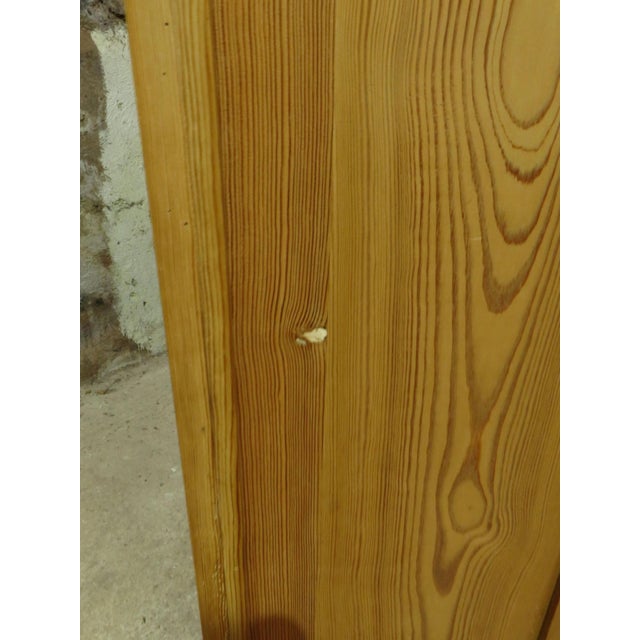 Antique Knockdown Wardrobe in Pine, 1890s For Sale - Image 9 of 18