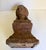 Neoclassical Style Cast Stone Female Bust With Weathered Terracotta Finish For Sale - Image 10 of 11