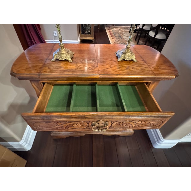 American Vintage American Drew Bar Table For Sale - Image 3 of 7