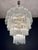 Large Vintage Clear Murano Glass Tiered Chandelier, 1990s For Sale - Image 13 of 16