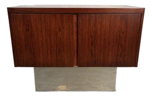 Vintage Danish Rosewood and Chrome Buffet