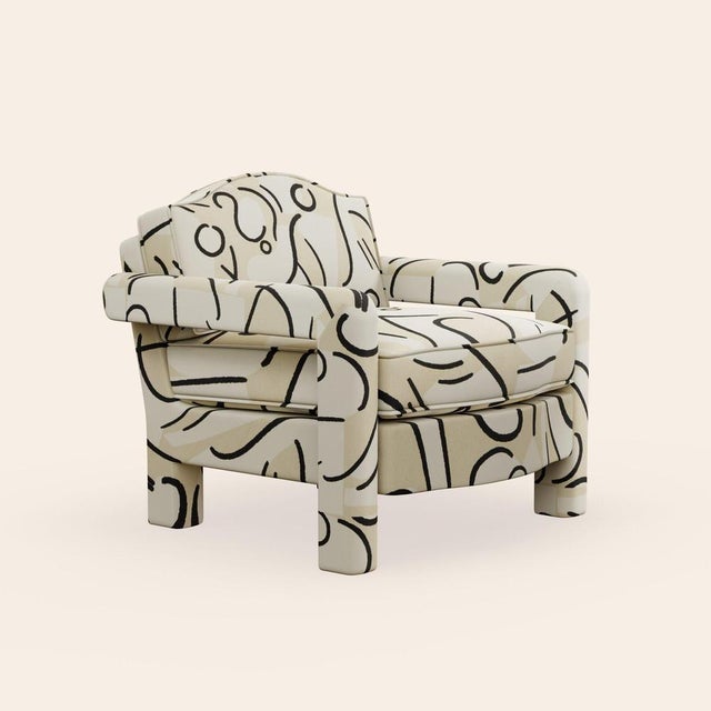 White Coconut Elio Lounge Chair by Ceraudo For Sale - Image 8 of 8