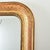 Wood French 19th Century Louis Philippe Gilt Mantel Mirror For Sale - Image 7 of 11