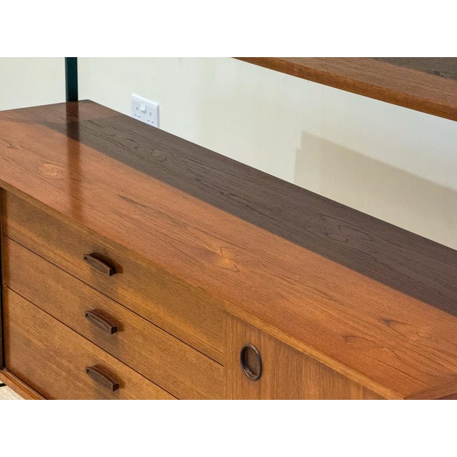 Teak Modular Bookcase by Avalon, England, 1960, Set of 3 For Sale - Image 6 of 13
