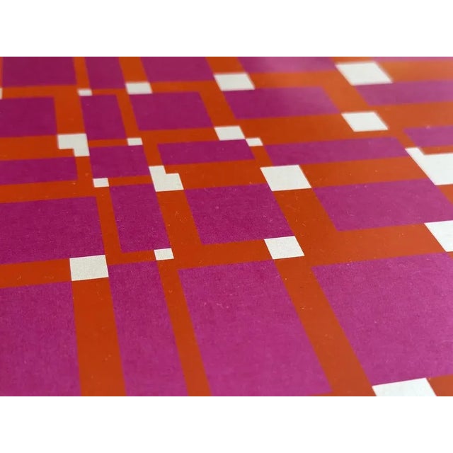 Max Hermann Mahlmann, Composition Trilogy Red, Silkscreen Print For Sale - Image 7 of 13