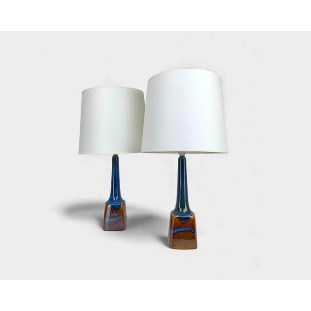 Ceramic Table Lamps from Søholm Stentoj, Denmark, 1960s, Set of 2 For Sale - Image 15 of 15