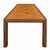 Wood 1970s John Richardson Parsons-Style Oak and Bookmatched Ash Banquet Dining Table For Sale - Image 7 of 13