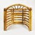 Brown Mid-Century Modern Bamboo Armchair, Germany, 1950s For Sale - Image 8 of 16