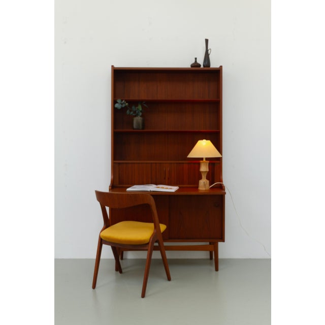 Danish Teak "Sonja" Side Chair by Johannes Andersen for Vamo, 1960s. Scandinavian Mid-Century Modern side or desk chair...