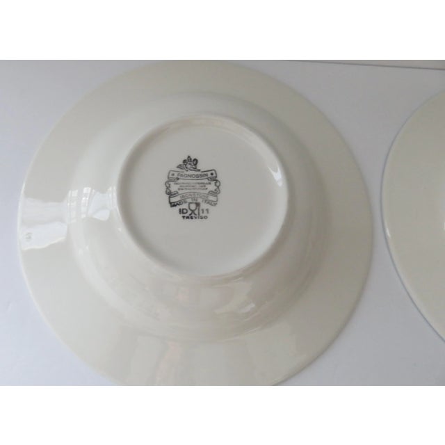 Vintage Pagnossin Bowls Soup/Salad Treviso Spa Blueberry Italy- Set of 4 For Sale - Image 4 of 6