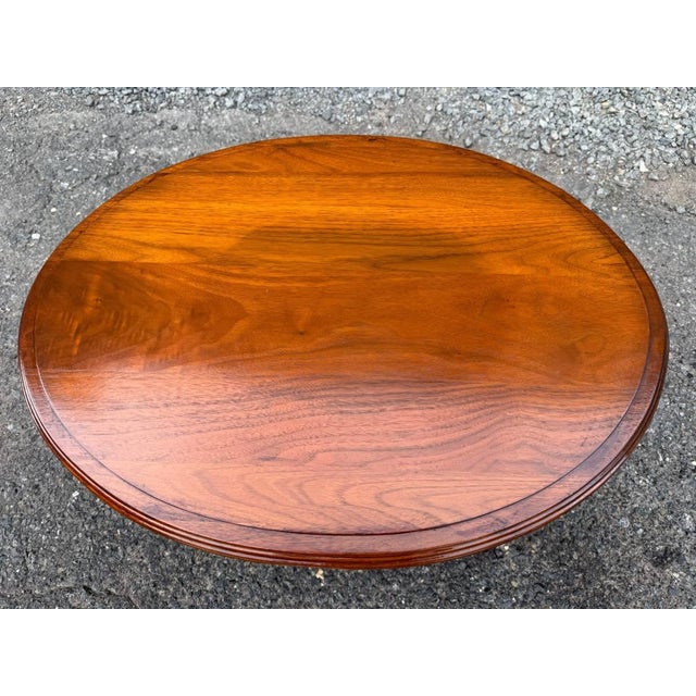 Wood Antique Victorian Renaissance Revival 2 Tier Walnut Side End Table For Sale - Image 7 of 12