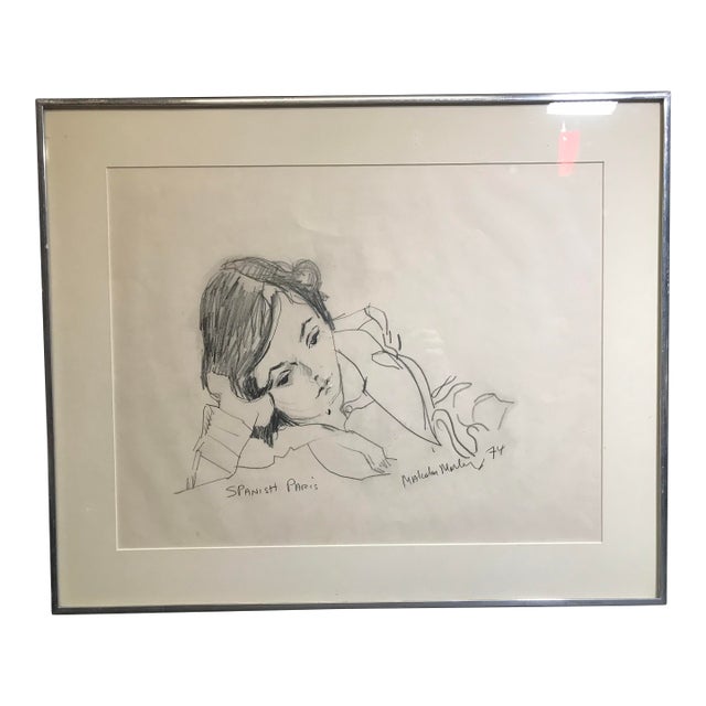 Malcolm Morley "Spanish Paris" 1974 For Sale