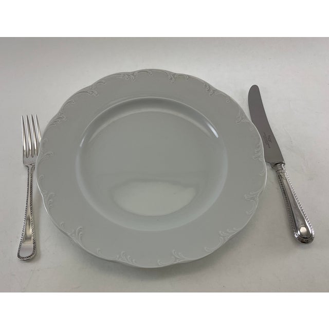 Rosenthal Germany New 1970s Porcelain White, Called White Gold - Set of 22 Pieces For Sale - Image 4 of 18