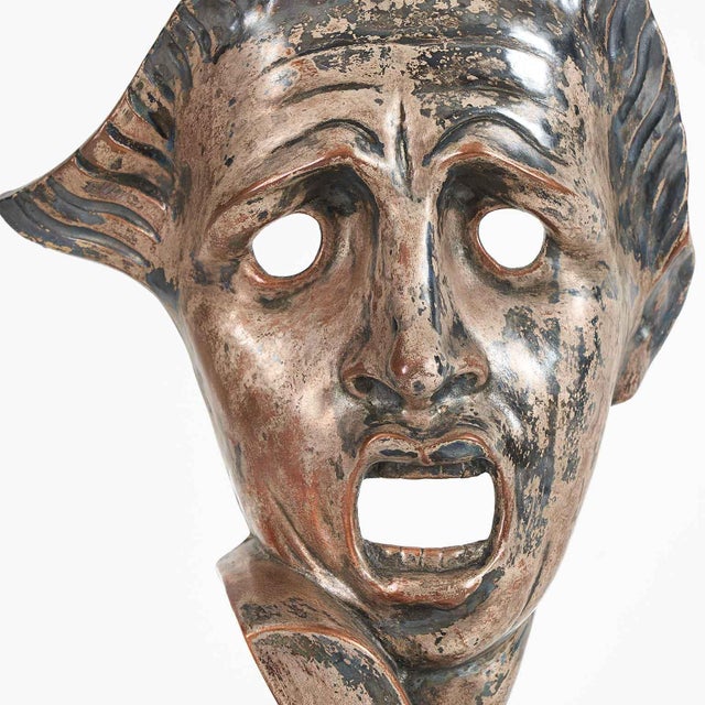 Cacciapuoti Tragic Mask from Guido Cacciapuoti, 1930s For Sale - Image 9 of 11