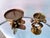 Brutalist Brutalist Bronze Candlesticks by Giuseppe Gallo, Italy, 1960, Set of 2 For Sale - Image 3 of 8