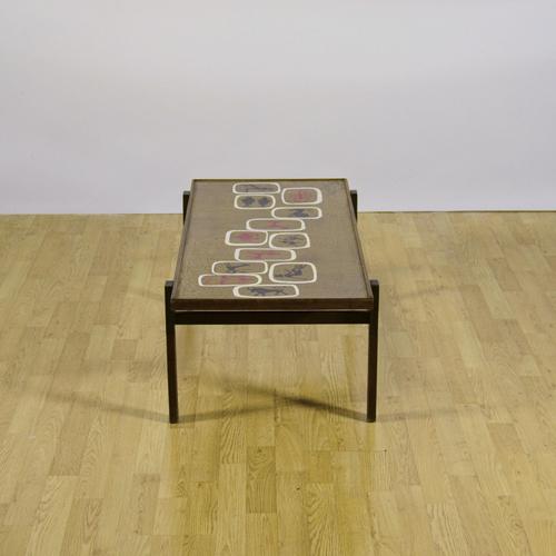 Brown Zodiac Sign Coffee Table by Vigna Nuova, 1960s For Sale - Image 8 of 9