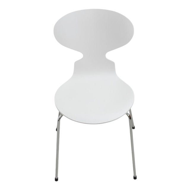 White Ant Chairs by Arne Jacobsen, Set of 6 For Sale