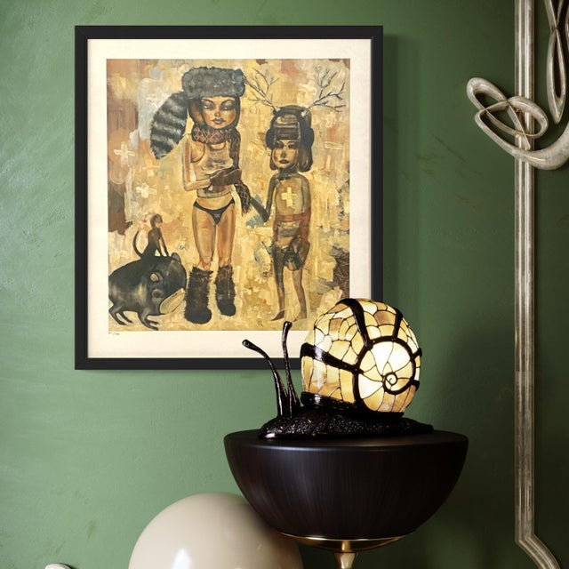 Brown Pull My Scarf Limited Edition Print by David Choe For Sale - Image 8 of 10