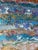 1970s Abstract Vintage Painting on Canvas in Antique Frame For Sale - Image 5 of 8