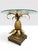 Brass Pair of Mid-Century Italian Hollywood Regency Brass Pineapple Side Tables. For Sale - Image 8 of 15