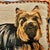 Textile 1980s Vintage Traditional Yorkshire Terrier Tapestry Decorative Pillow. For Sale - Image 7 of 8