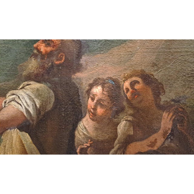 The painting depicts the biblical episode of Noah's Sacrifice (Genesis 8:20-22), performed after the Great Flood as a...