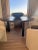 Modern Modern Solid Oak Dining Table in Luxurious Dark Wood Tone For Sale - Image 3 of 14