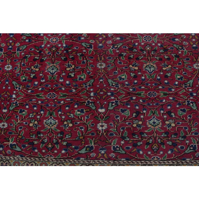 1970s Turkish Red High Quality Area Rug For Sale - Image 10 of 13