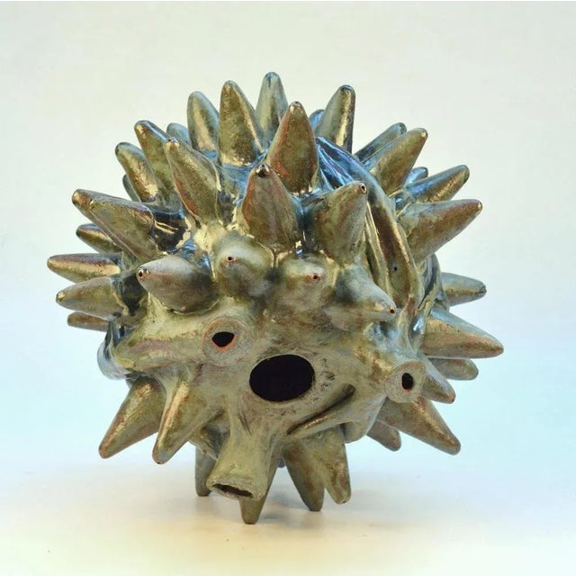 Fernando Marquina, Large Organic Floor Sculpture, 1980s, Ceramic For Sale - Image 6 of 9