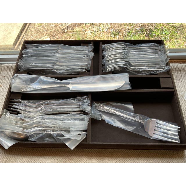 1980s Flatware Fish Set Royal York - 26 pcs For Sale In New York - Image 6 of 11