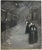 Kiddush Levanah oil painting Hand signed A. Gruenstein. It is not dated or titled. Pre War European Chasidic Rabbis...