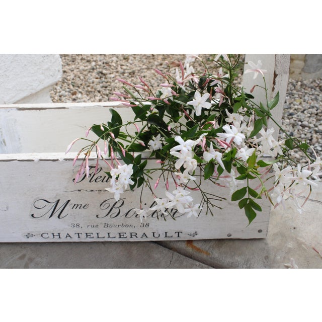 French style rustic farmhouse caddy with handle. We think this caddy would look so pretty styled with flowers for special...