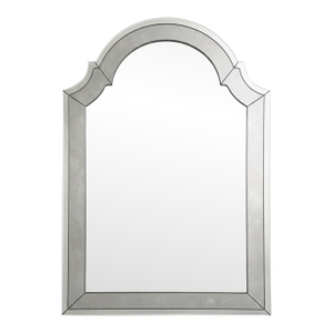Elegant Vintage Venetian-Style Arched Wall Mirror