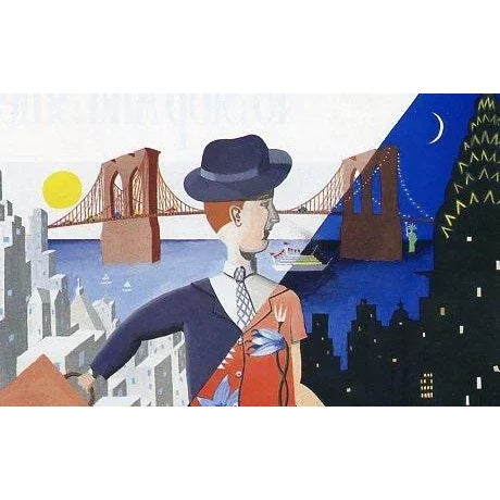 Original vintage New Yorker magazine cover dated May 18, 1992 featuring a City Life and Dogs theme. Based on an...