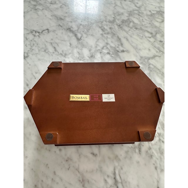 Wood Bombay Company Jewelry Box For Sale - Image 7 of 7