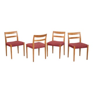 Vintage Garmi Chairs in Teak by Nils Jonnson for Troeds, Set of 4 For Sale