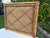 Contemporary Vintage Bamboo & Rattan Tack Board With Leather Lattice For Sale - Image 3 of 10