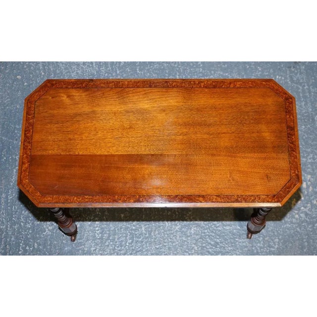 Victorian Carved Walnut Whatnot Console Table, 1920s For Sale - Image 13 of 18