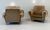 Italian Lounge Chairs in Velvet and Faux Fur Fabric, 1950s, Set of 2 For Sale - Image 11 of 13