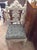 Vintage Carved and Lacquered Chairs, Set of 4 For Sale - Image 5 of 18