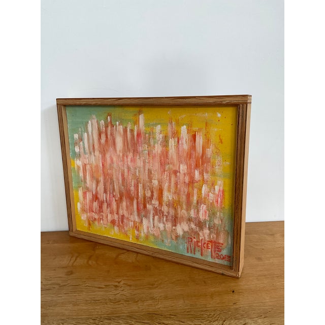 2010s "Abstract #279" Large Original Acrylic on Board by D. Ricketts, 2013 For Sale - Image 5 of 9