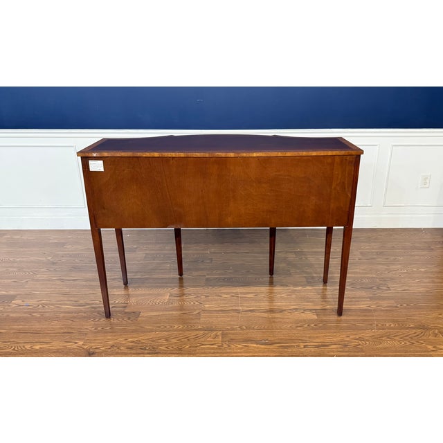 56” Hepplewhite Sideboard by Leighton Hall - Showroom Sample For Sale - Image 12 of 13