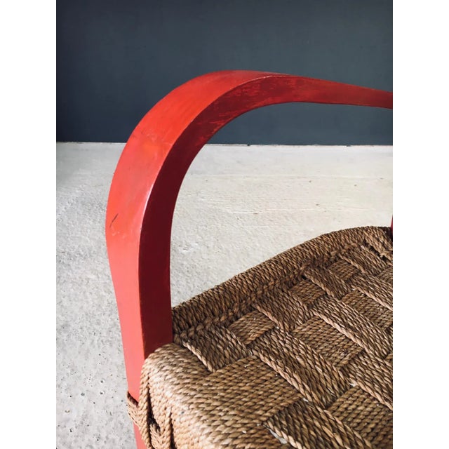 Vintage Mediterranean Rope Armchair, France, 1930s For Sale - Image 9 of 18