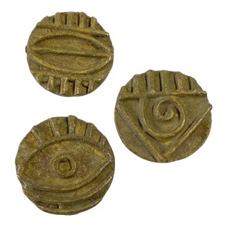African Akan - Asante Gold-Weight From the Gold Coast (Ghana) Set of 3 For Sale