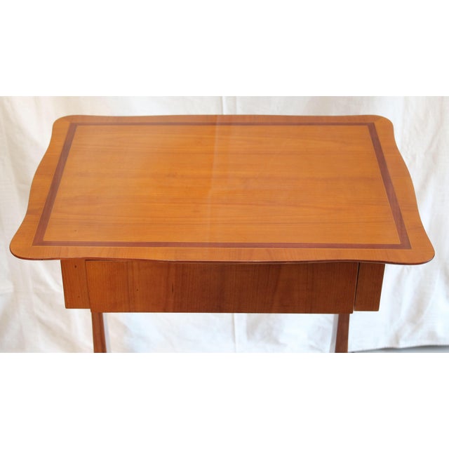 Biedermeier Sewing Table, 1830s For Sale - Image 9 of 10